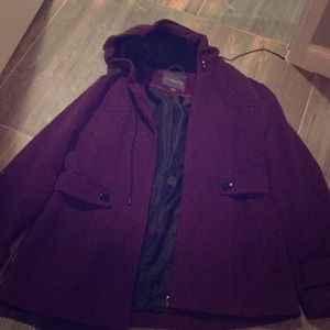 Purple jacket